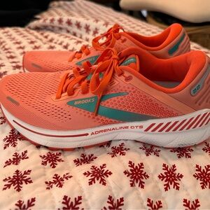 Brooks Orange and White Women's Sneakers